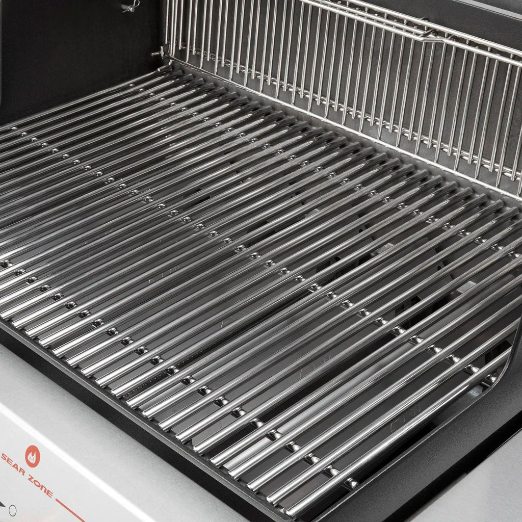 Three-Burner Gas Barbecue with Sear Zone and LED Lights - Stainless Steel - view 3