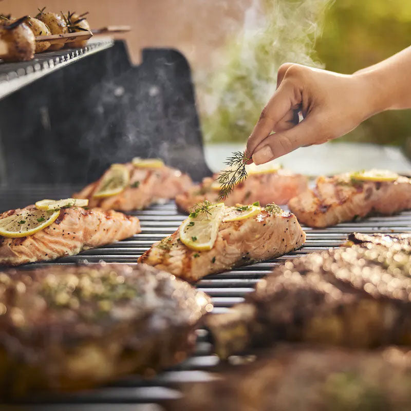 Three-Burner Gas Barbecue with Side Burner and 13,000 BTU Sear Zone - view 5