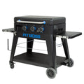 Three-Burner Gas Plancha Griddle with Ceramic Plate and Cover 10.5 kW - image 1