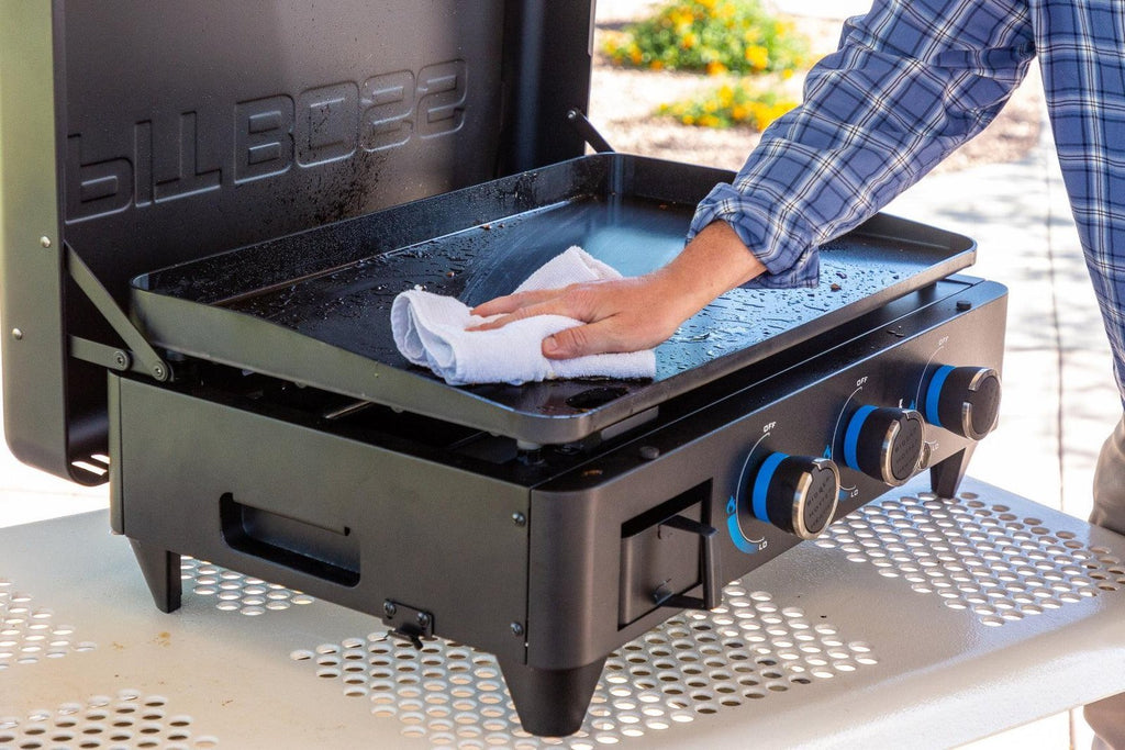 Three-Burner Gas Plancha Griddle with Ceramic Plate and Cover 10.5 kW - image 12