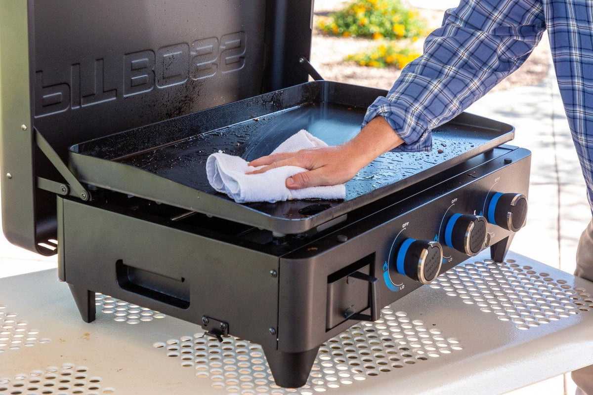 Three-Burner Gas Plancha Griddle with Ceramic Plate and Cover 10.5 kW - image 12