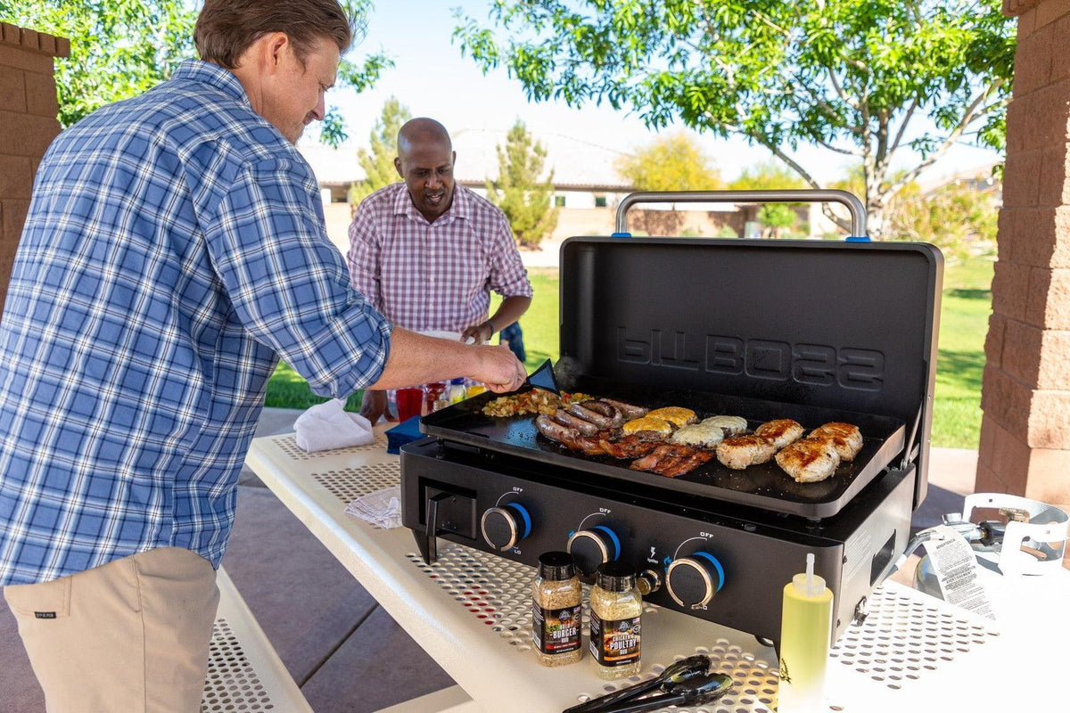 Three-Burner Gas Plancha Griddle with Ceramic Plate and Cover 10.5 kW - image 5