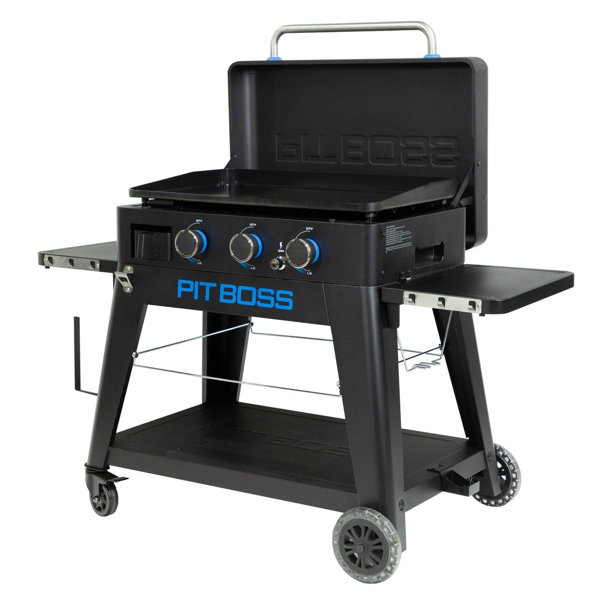 Three-Burner Gas Plancha Griddle with Ceramic Plate and Cover 10.5 kW - image 8