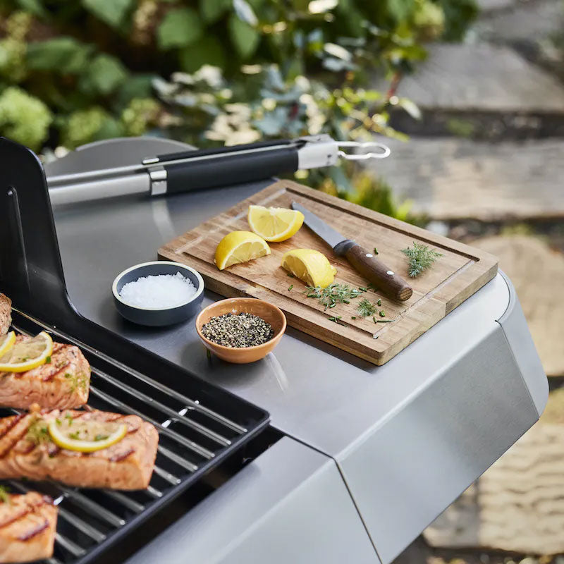 Three-Burner Stainless Steel Gas Barbecue with Stainless Grates - view 5