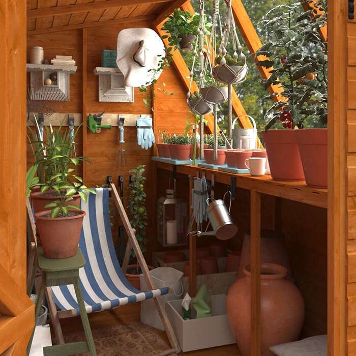 Timber Potting Shed with Front Window - image 4