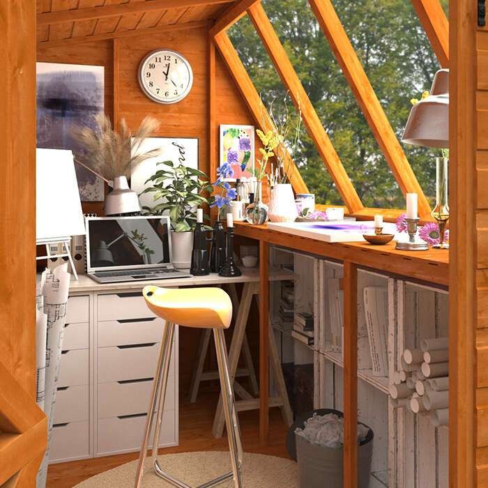 Timber Potting Shed with Front Window - image 5