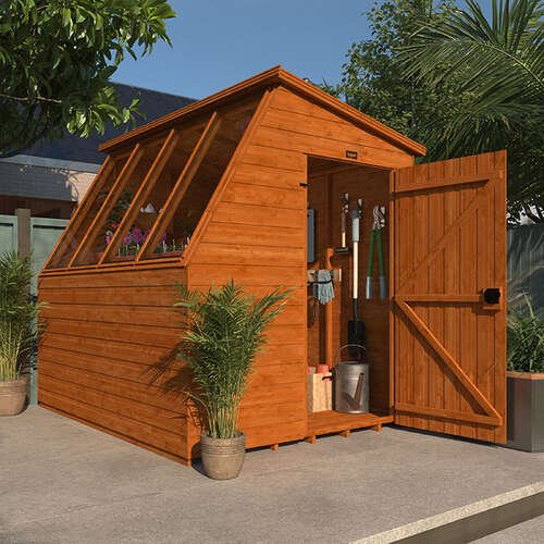 Timber Potting Shed with Right Hand Door - image 1