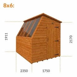 Timber Potting Shed with Right Hand Door - image 5