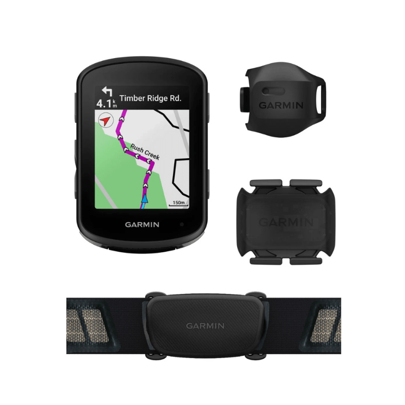 Touchscreen GPS Cycling Computer Bundle with Heart Rate Monitor and Sensors