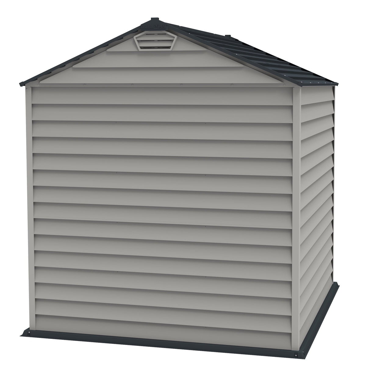 Vinyl Garden Shed 2.1 x 2.1 m (7 x 7 ft) with Moulded Floor and Windowed Doors - image 7