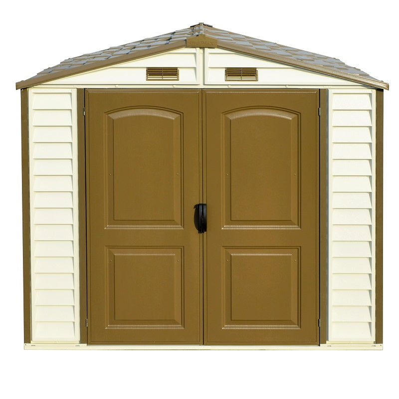 Vinyl Garden Shed 2.4 x 1.8 m (8 x 6 ft) with Foundation and Window - image 4