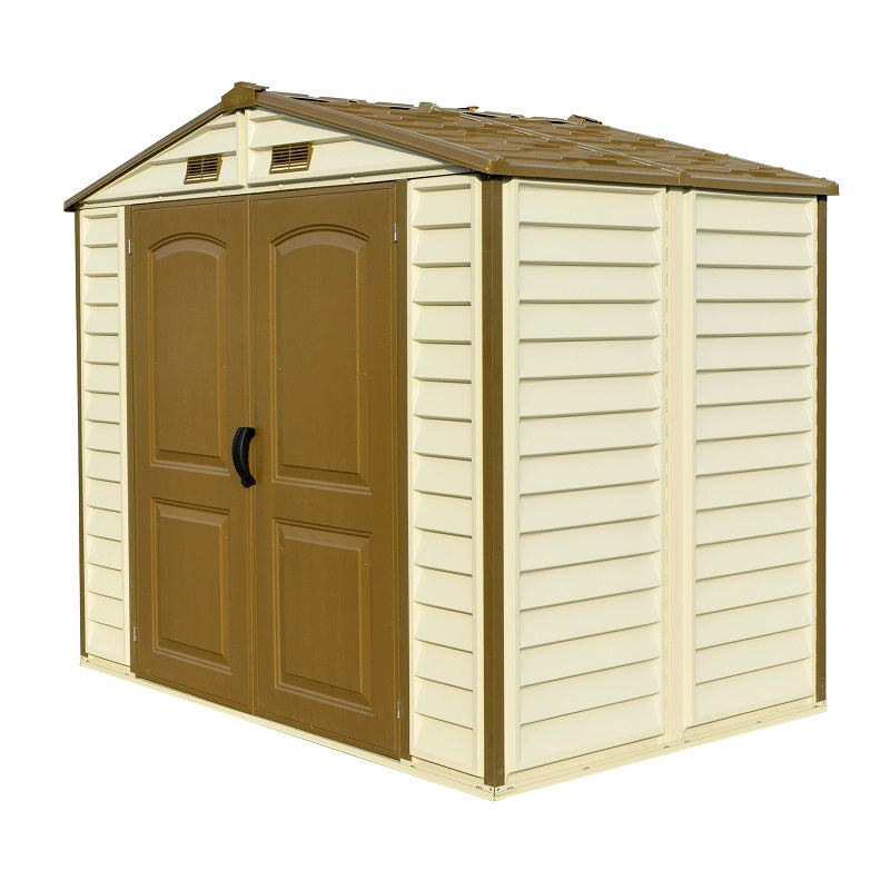 Vinyl Garden Shed 2.4 x 1.8 m (8 x 6 ft) with Foundation and Window - image 5