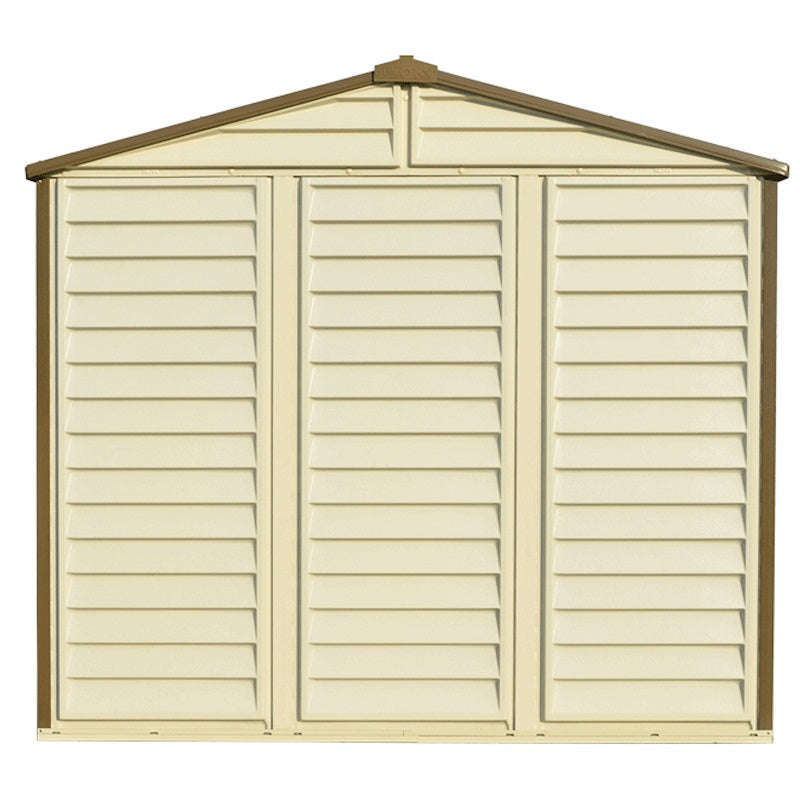 Vinyl Garden Shed 2.4 x 1.8 m (8 x 6 ft) with Foundation and Window - image 7