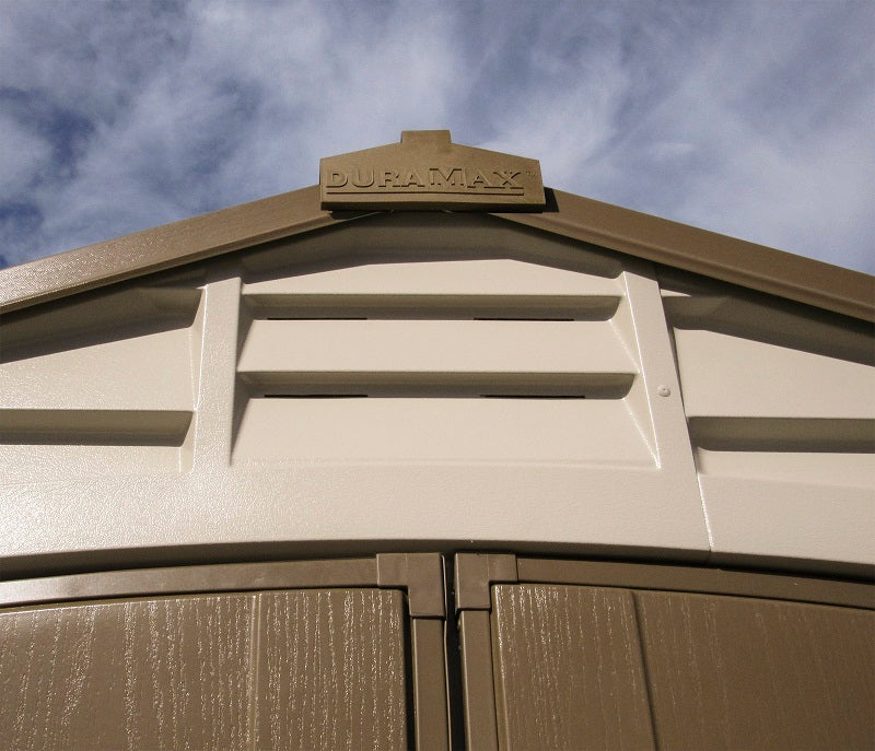 Vinyl Garden Shed 2.4 x 2.4 m (8 x 8 ft) with Metal Foundation Kit - image 10