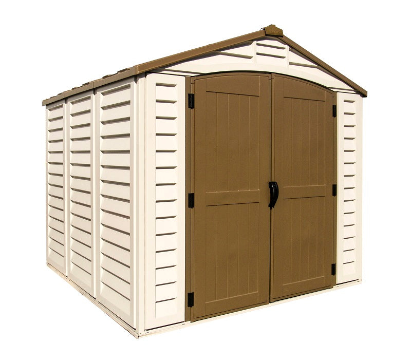 Vinyl Garden Shed 2.4 x 2.4 m (8 x 8 ft) with Metal Foundation Kit - image 6