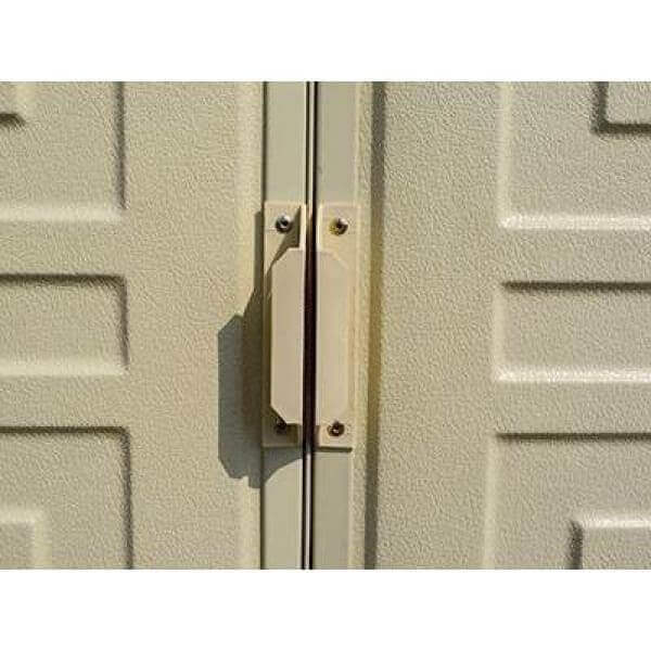 Vinyl Garden Shed 3.2 x 1.6 m (10.5 x 5 ft) with Foundation Kit - Ivory - image 4
