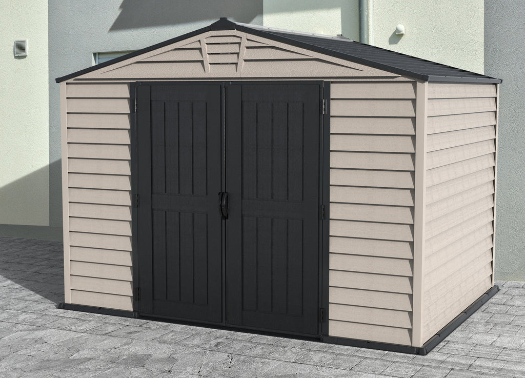 Vinyl Garden Shed 3.2 x 2.4 m (10.5 x 8 ft) with Moulded Floor and Roof Light - image 4