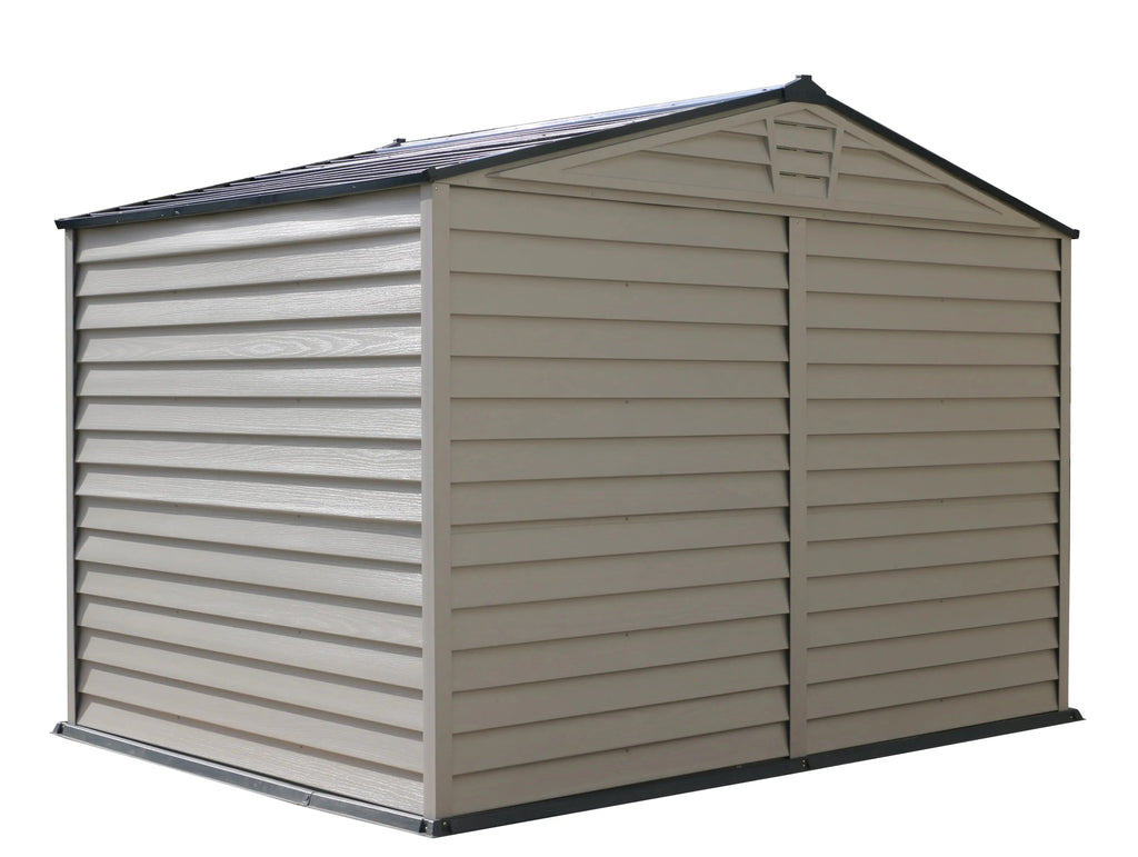 Vinyl Garden Shed 3.2 x 2.4 m (10.5 x 8 ft) with Moulded Floor and Roof Light - image 5