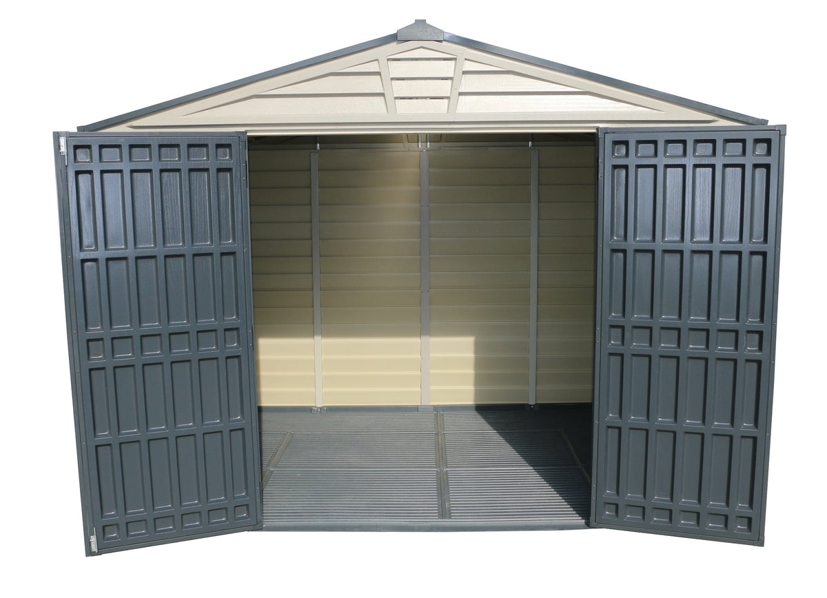 Vinyl Garden Shed 3.2 x 2.4 m (10.5 x 8 ft) with Moulded Floor and Roof Light - image 6