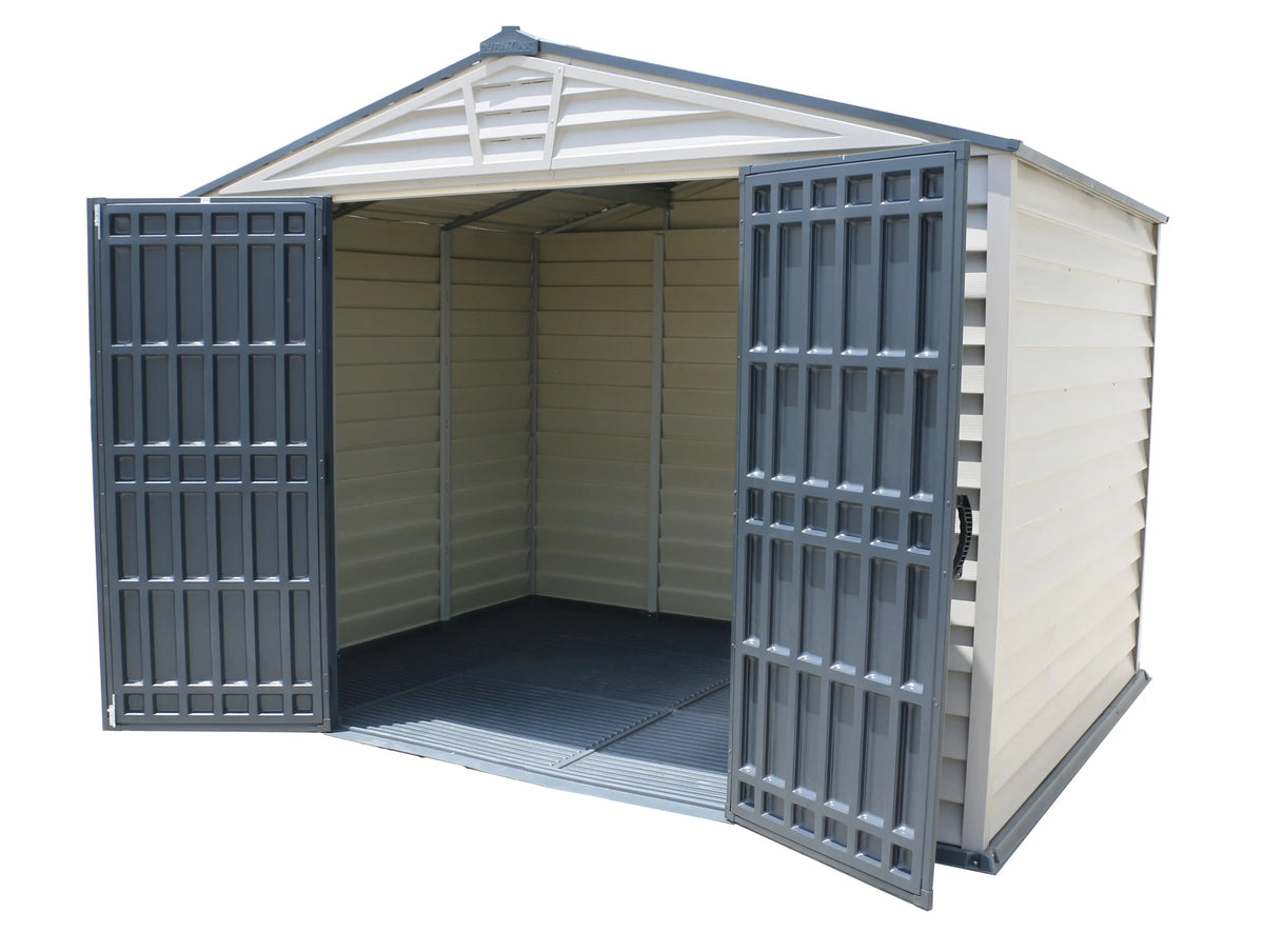 Vinyl Garden Shed 3.2 x 2.4 m (10.5 x 8 ft) with Moulded Floor and Roof Light - image 7
