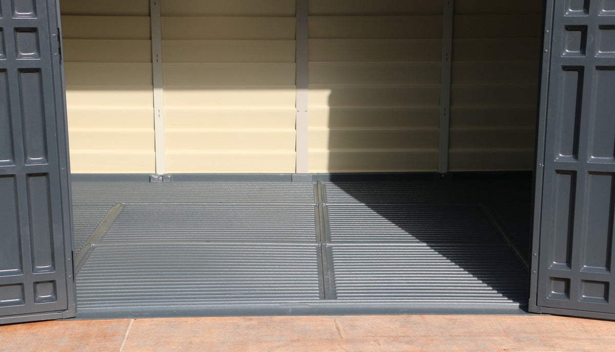 Vinyl Garden Shed 3.2 x 2.4 m (10.5 x 8 ft) with Moulded Floor and Roof Light - image 8