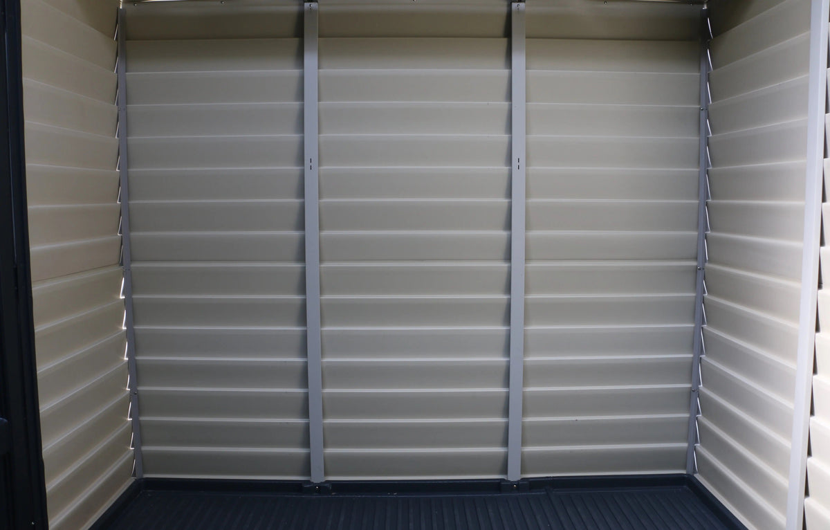 Vinyl Garden Shed 3.2 x 2.4 m (10.5 x 8 ft) with Moulded Floor and Roof Light - image 9
