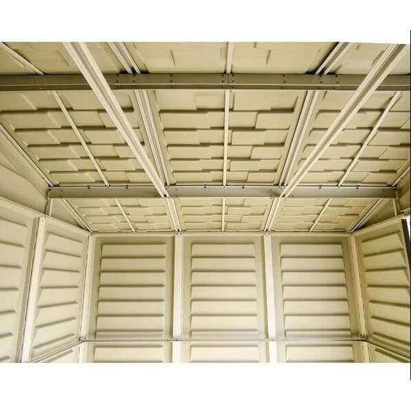 Vinyl Garden Shed 3.2 x 2.5 m (10.5 x 8 ft) with Foundation Kit - image 2