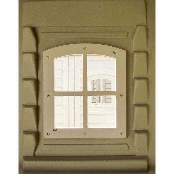 Vinyl Garden Shed 3.2 x 2.5 m (10.5 x 8 ft) with Foundation Kit - image 4