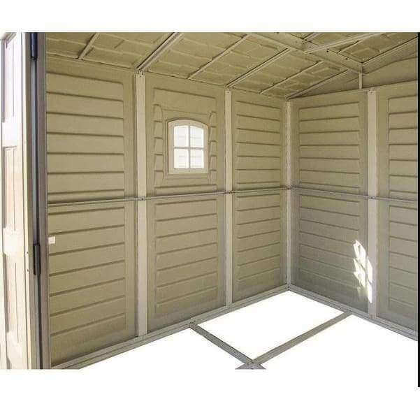Vinyl Garden Shed 3.2 x 2.5 m (10.5 x 8 ft) with Foundation Kit - image 5