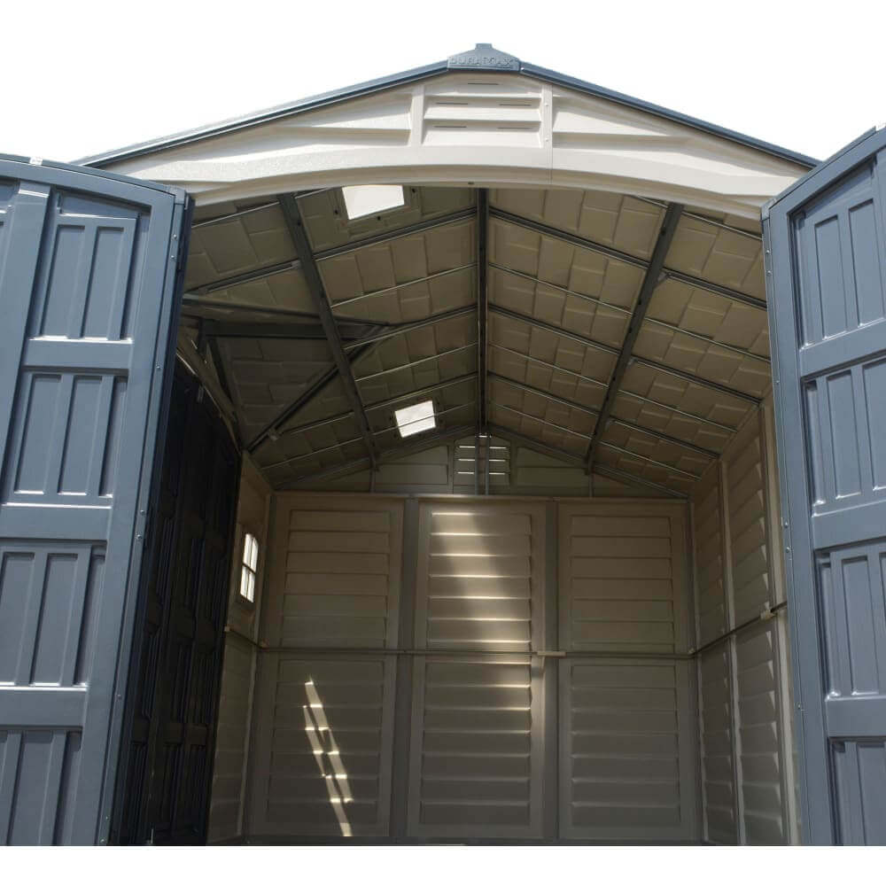 Vinyl Garden Shed 3.2 x 2.5 m (10.5 x 8 ft) with Side Doors and 2 Windows - image 7