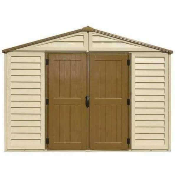 Vinyl Garden Shed 3.2 x 3.2 m (10.5 x 10.5 ft) with Foundation Kit - image 3