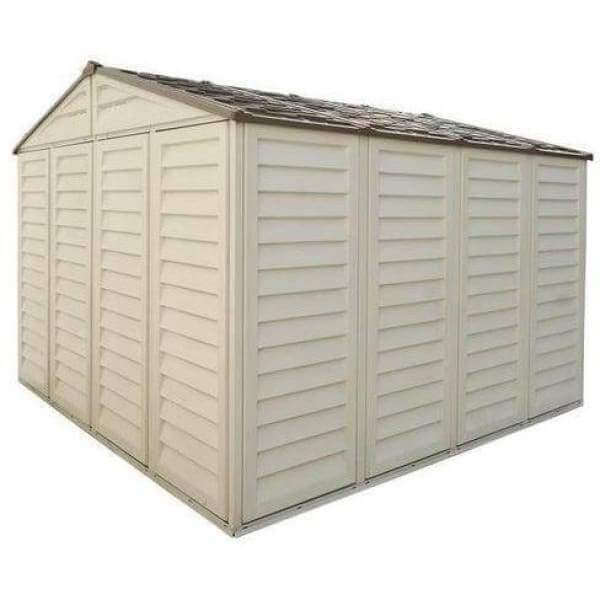 Vinyl Garden Shed 3.2 x 3.2 m (10.5 x 10.5 ft) with Foundation Kit - image 4