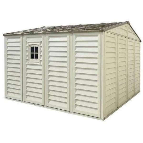 Vinyl Garden Shed 3.2 x 3.2 m (10.5 x 10.5 ft) with Foundation Kit - image 5