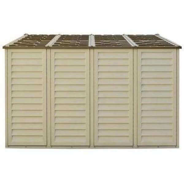 Vinyl Garden Shed 3.2 x 3.2 m (10.5 x 10.5 ft) with Foundation Kit - image 7