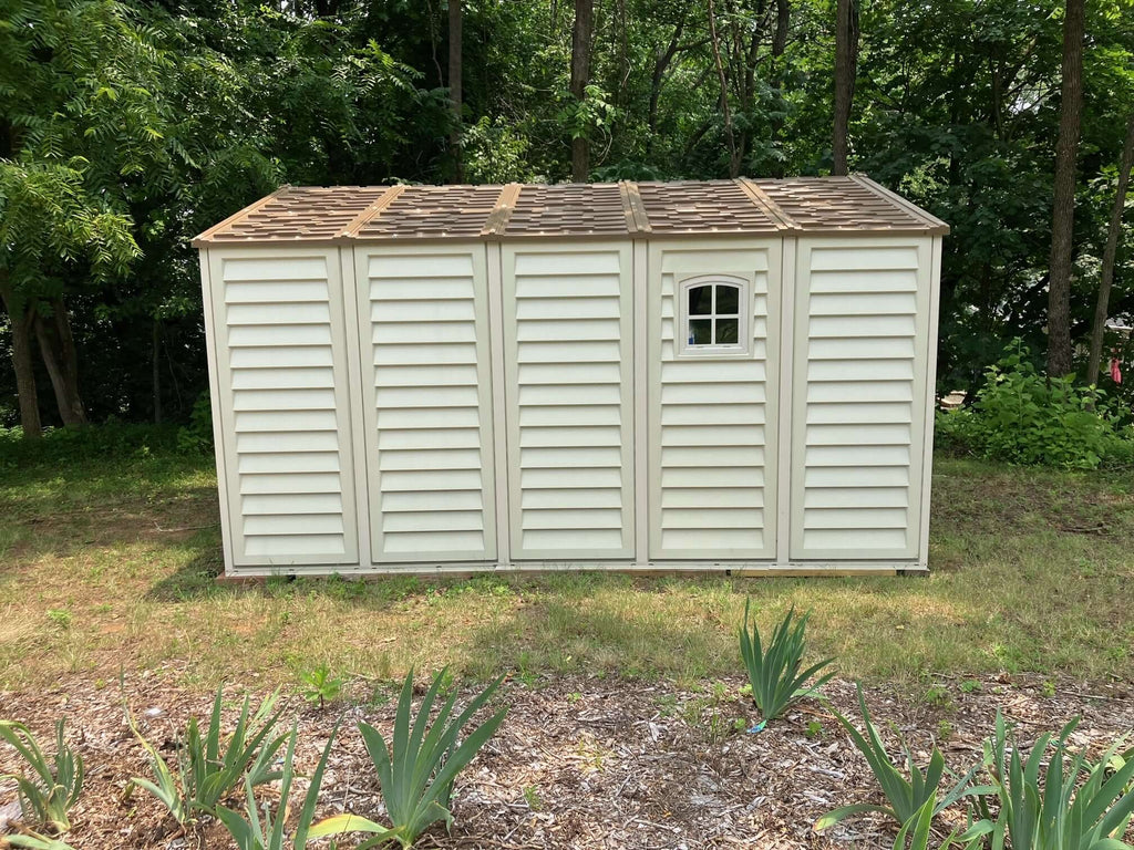 Vinyl Garden Shed 3.2 x 4 m (10.5 x 13 ft) with Foundation Kit - image 10