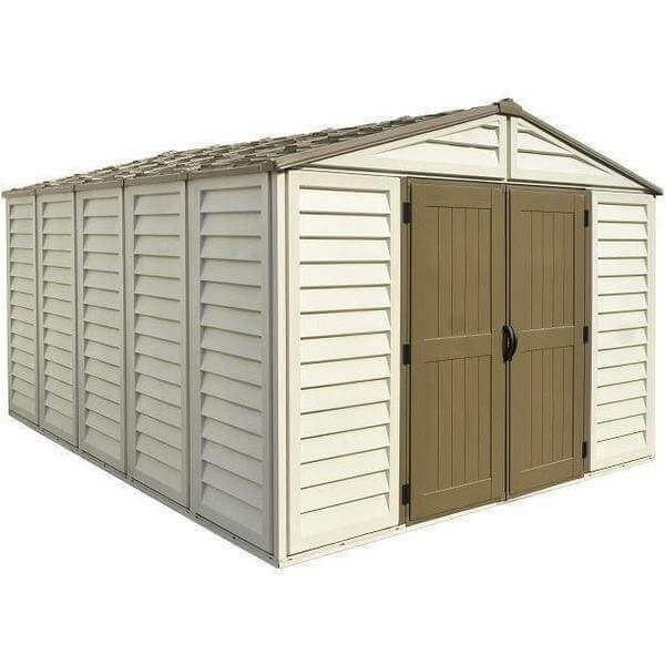 Vinyl Garden Shed 3.2 x 4 m (10.5 x 13 ft) with Foundation Kit - image 3