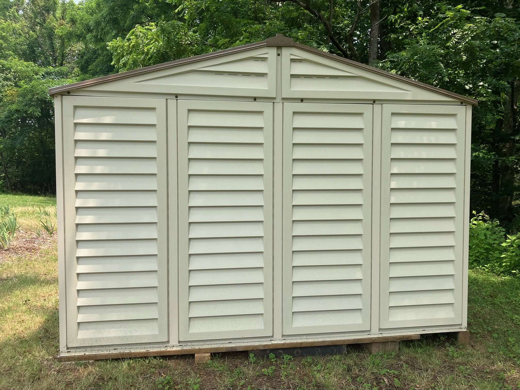 Vinyl Garden Shed 3.2 x 4 m (10.5 x 13 ft) with Foundation Kit - image 9