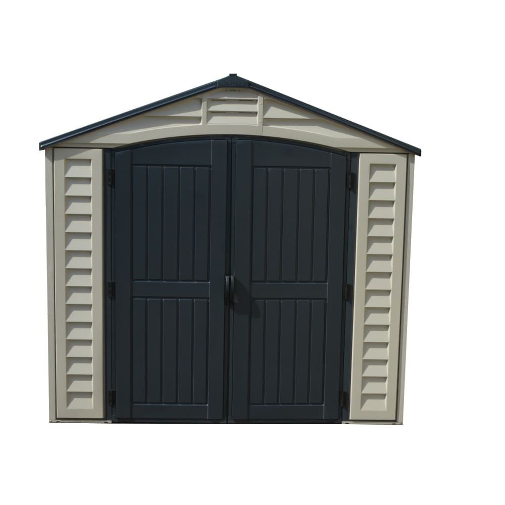Vinyl Garden Shed 4.8 x 2.5 m (15 x 8 ft) with Side Doors and 2 Windows - image 5