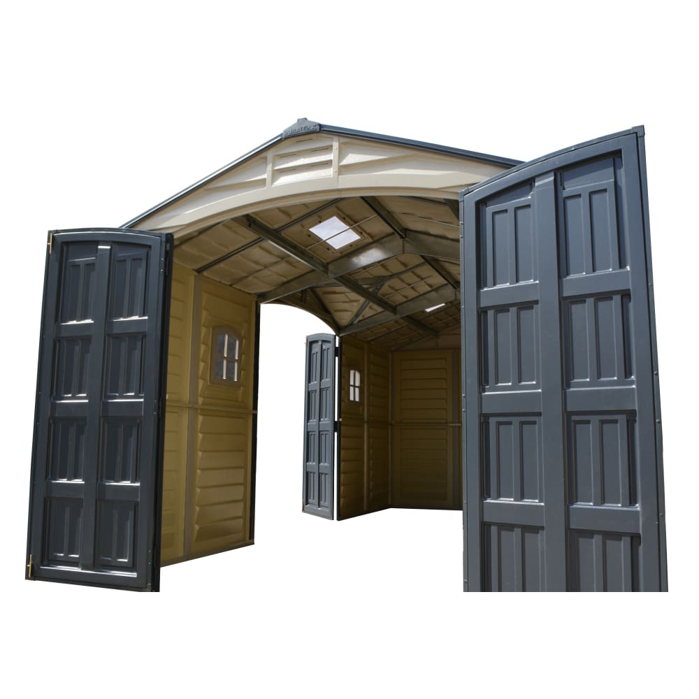 Vinyl Garden Shed 4.8 x 2.5 m (15 x 8 ft) with Side Doors and 2 Windows - image 7