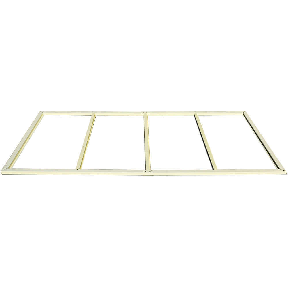 Vinyl Lean-To Shed 3.2 x 1.2 m (4 x 10 ft) Single Door - Ivory - image 11