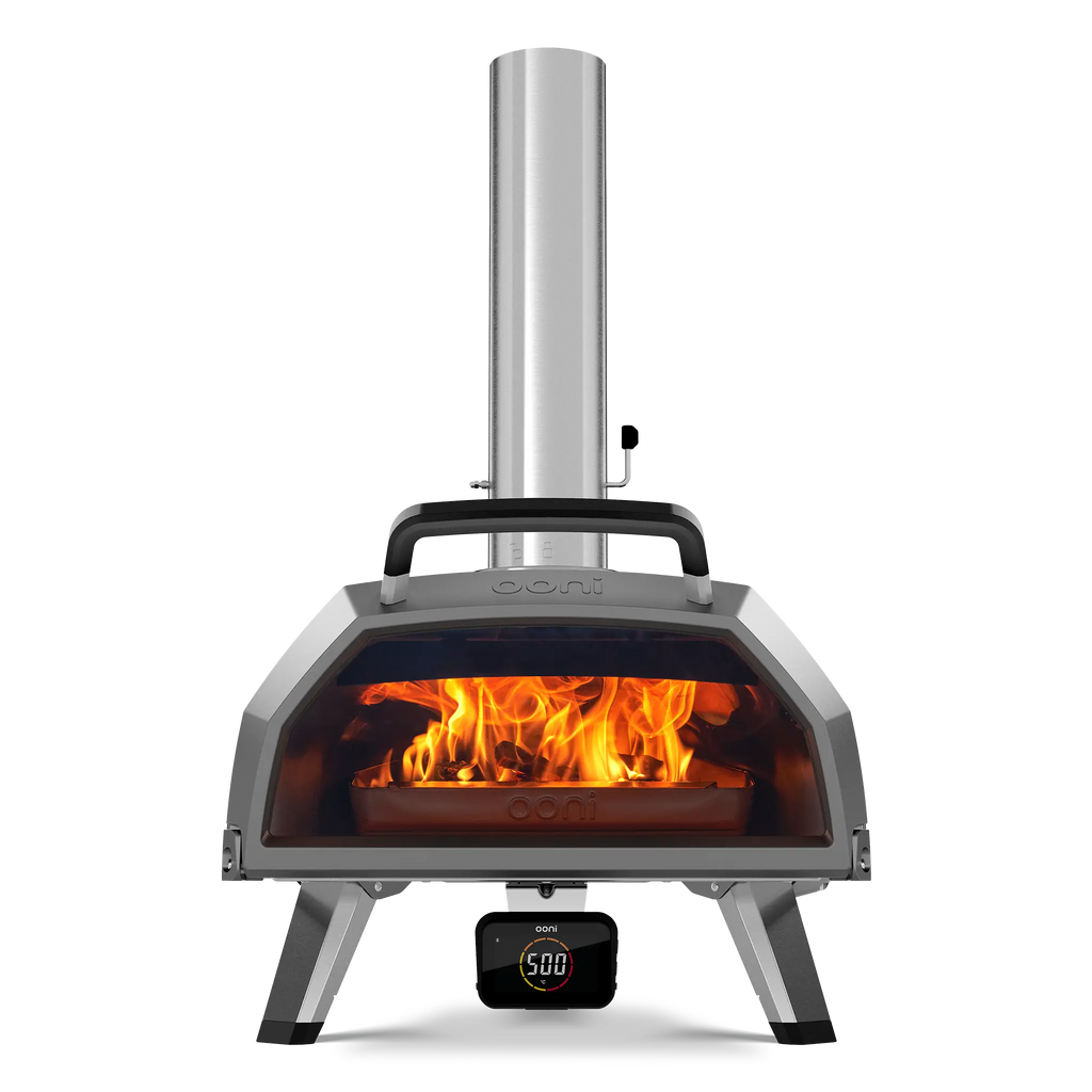 Wood and Charcoal Pizza Oven 17 Inch with Glass Door and Bluetooth Probe - image 2