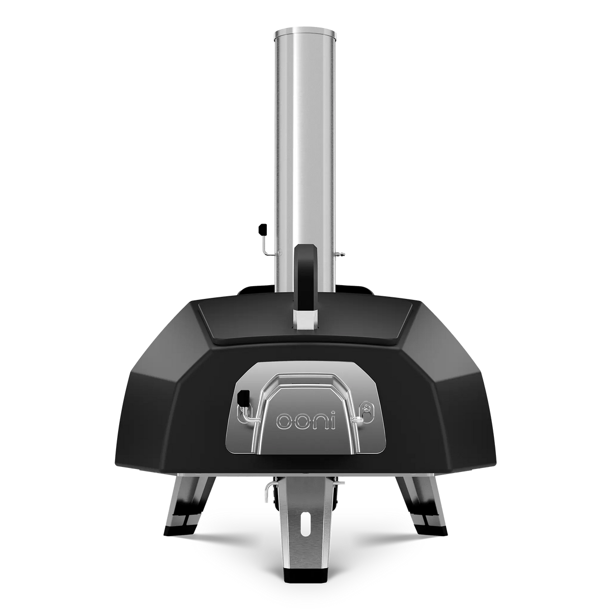 Wood and Charcoal Pizza Oven 17 Inch with Glass Door and Bluetooth Probe - image 4