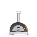 Wood-Fired Pizza Oven Stainless Steel with Firebrick Floor and Pyrometer