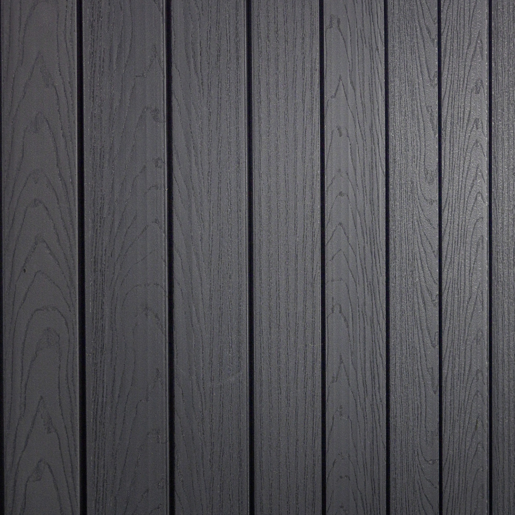 Wood-Look Composite Garden Shed 2.5 x 2.3 m (8 x 8 ft) - Grey - image 3