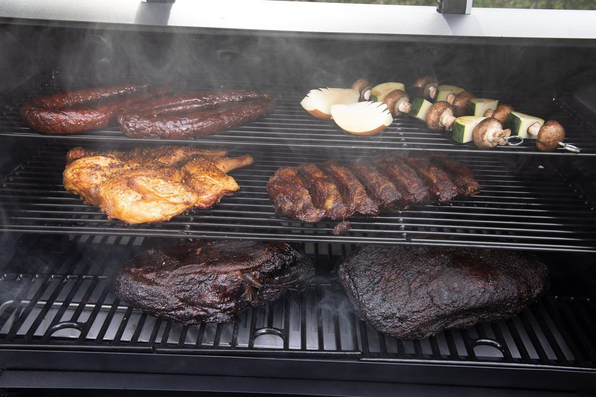Wood Pellet BBQ Smoker with Wi-Fi and Direct Flame Searing 8,487 sq cm - image 10