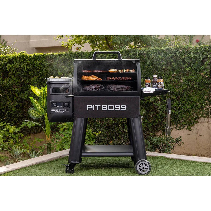 Wood Pellet BBQ Smoker with Wi-Fi and Direct Flame Searing 8,487 sq cm - image 20