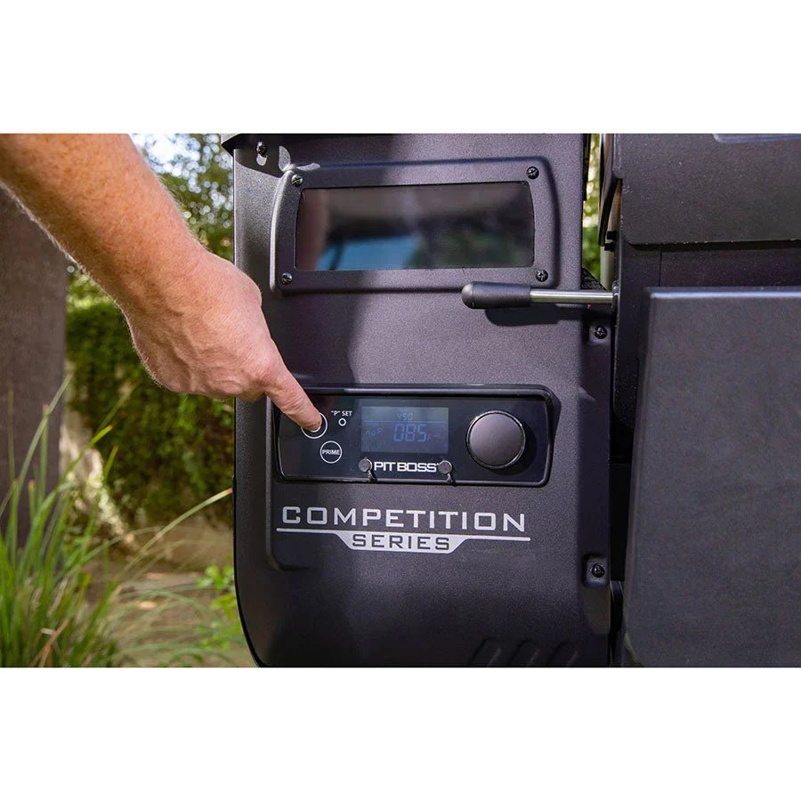 Wood Pellet BBQ Smoker with Wi-Fi and Direct Flame Searing 8,487 sq cm - image 5