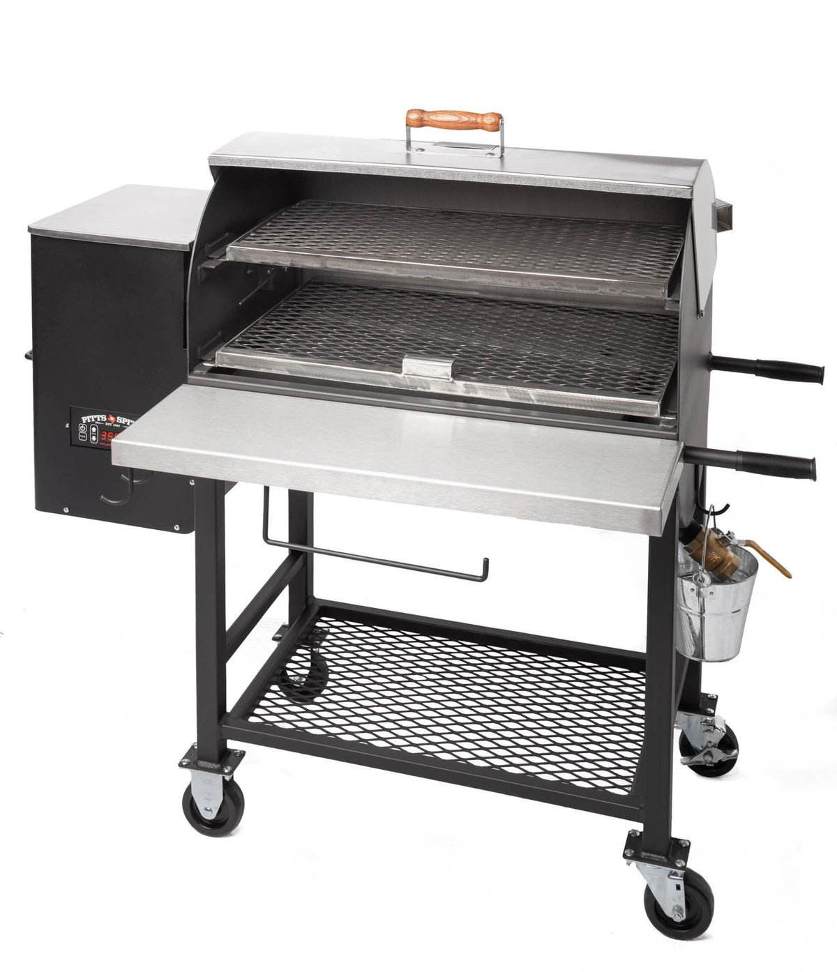 Wood Pellet Grill and Smoker 850 sq in with Wi-Fi and Meat Probe - view 2