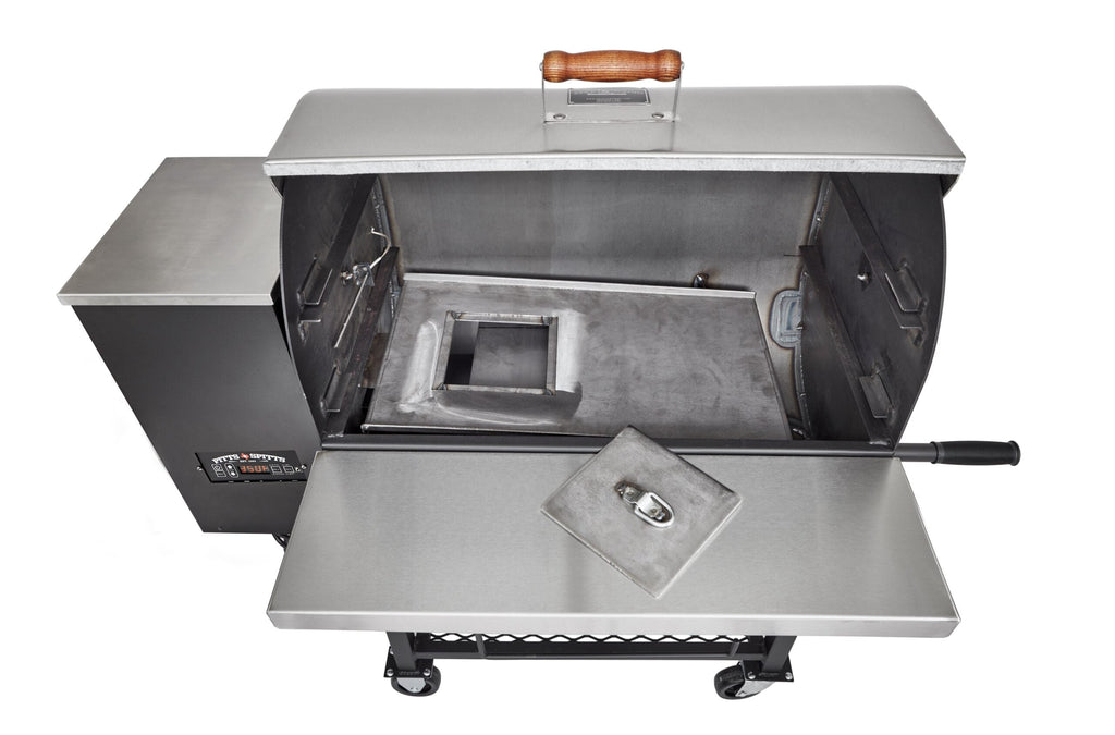 Wood Pellet Grill and Smoker 850 sq in with Wi-Fi and Upgraded Wheels - view 5