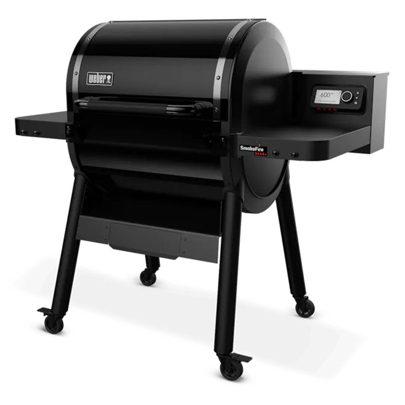Wood Pellet Grill with Sear Grate and App Control 771 sq in - Black